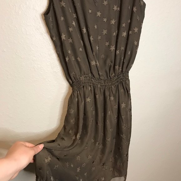 Chelsea & Violet Green Star Embroidered Tank Dress - Picture 5 of 9